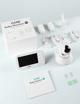 دستگاه مانیتور کودک بیبی کم جیاچبی (GHB) با صفحهنمایش LCDجدید