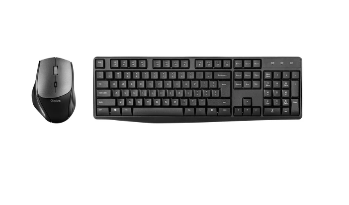 کیبورد ماوس بیسیم جی پلاس GMK-C340Dجدید
