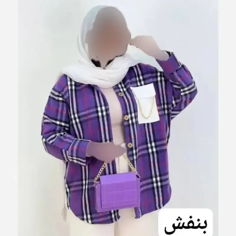 مانتو فوتر پشمی گرم بالا مدل پانچ تک جیب چرم سایز 38 تا 50جدید