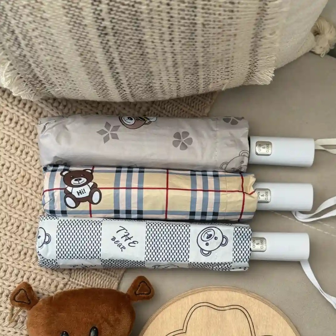 چتر اتوماتیک طرحدار (bear)جدید