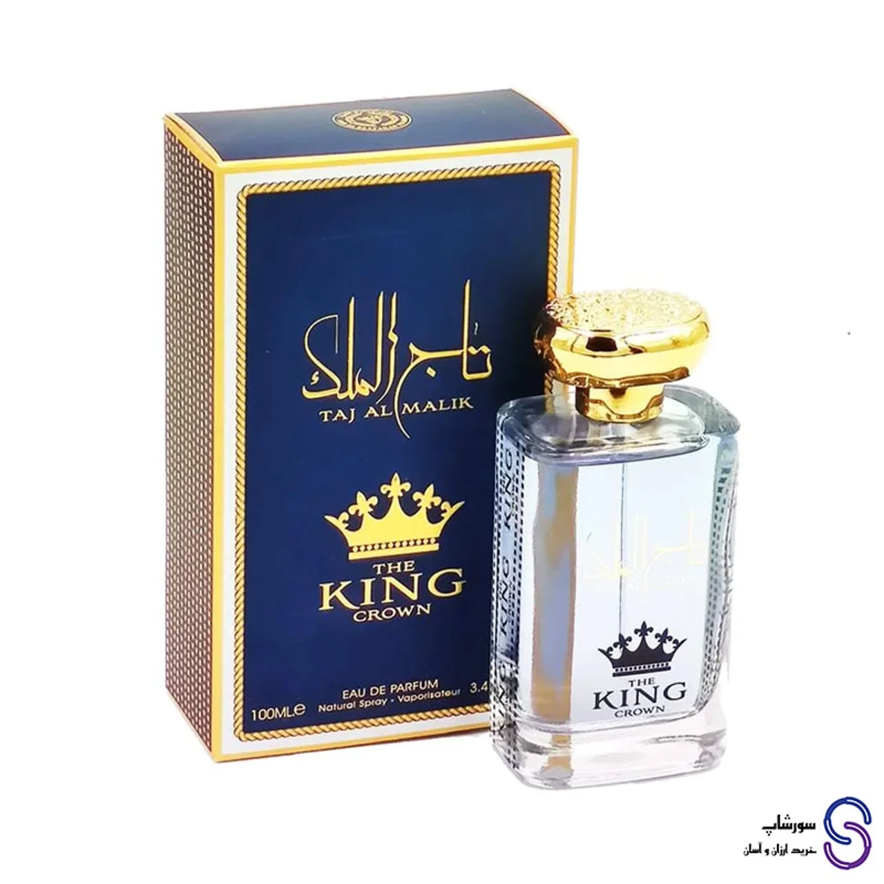 عطر ادکلن تاج الملک برند ارض الزعفران 100 میل