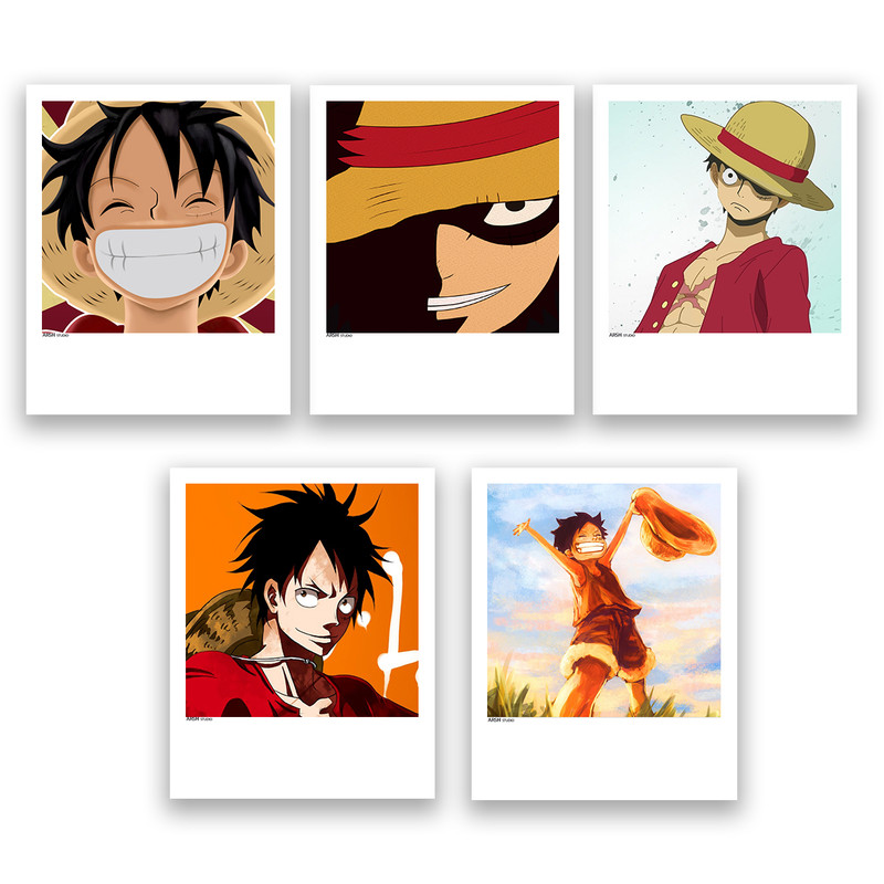 آویز تزیینی عرش مدل انیمه وان پیس one piece کد Asa045 مجموعه 5عددیجدید