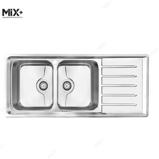 سینک ظرفشویی میکس پلاس مدل 8072P