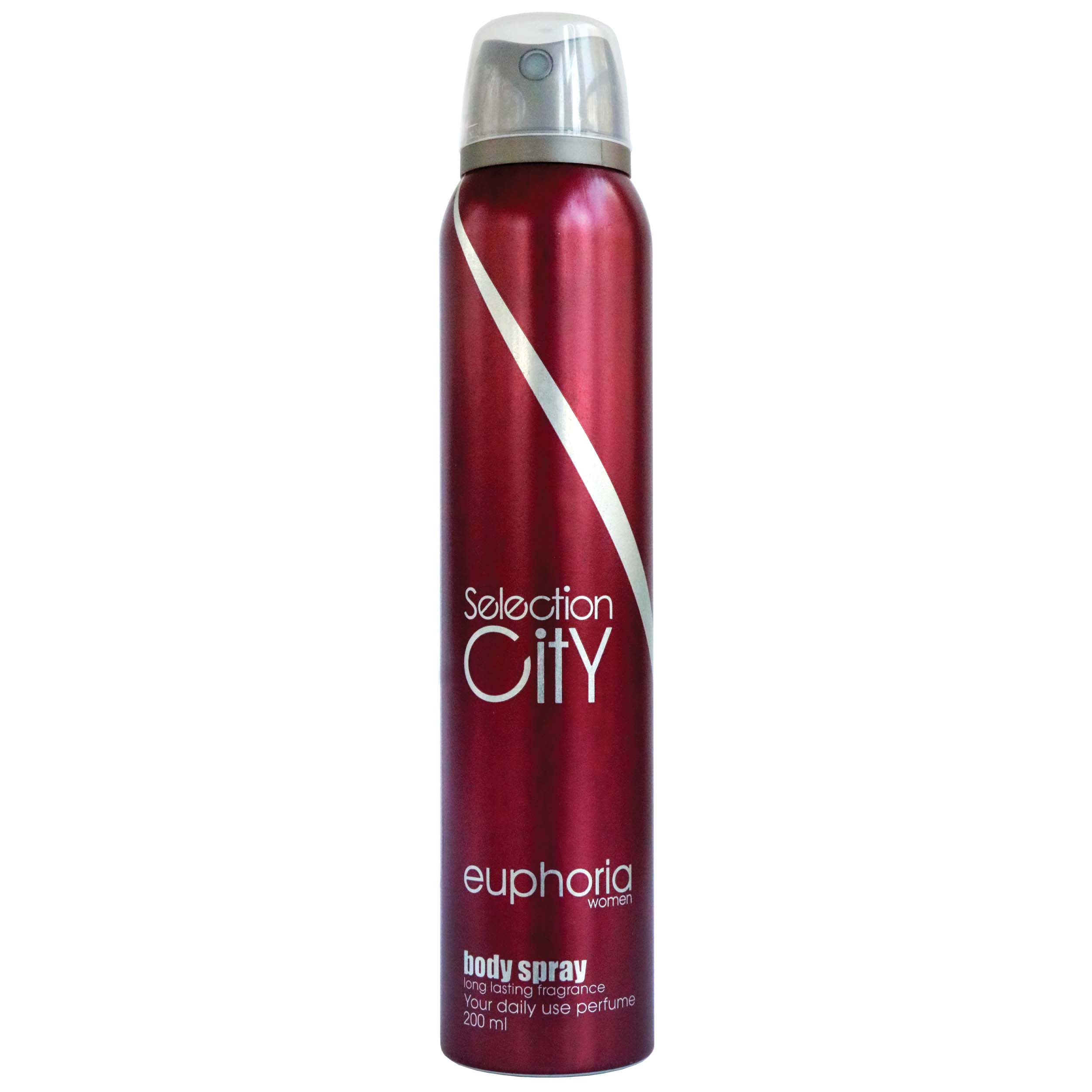 اسپری بدن زنانه سلکشن سیتی (Selection City) مدل EUPHORIA WOMEN (ایفوریا) حجم 200 میلیلیترجدید