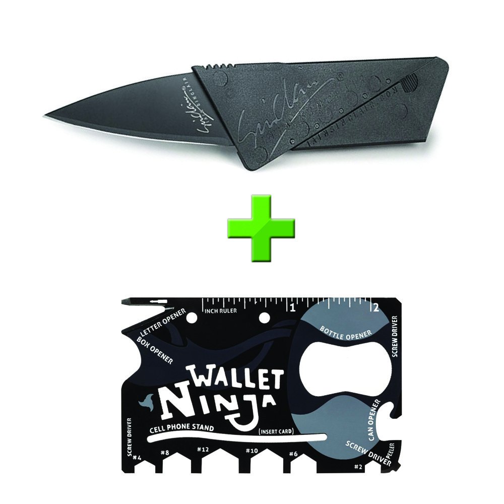 پک چاقو مدل جیبی به همراه آچار و ابزار چندکاره مدل ninja walletجدید