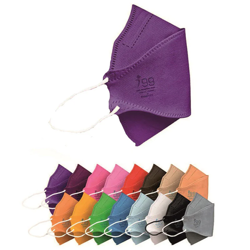 ماسک تنفسی ریما مدل سه بعدی N99 نانو کد RainBow-F99 بسته 25 عددیجدید