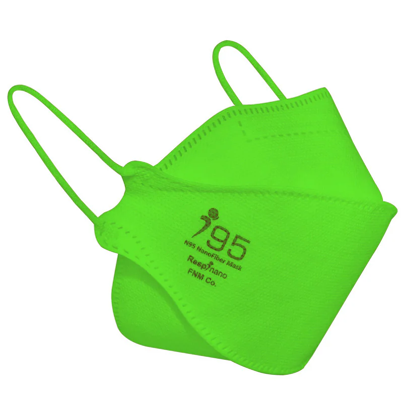 ماسک تنفسی ریما مدل سه بعدی N95 نانو کد Green-F95 بسته 25 عددیجدید