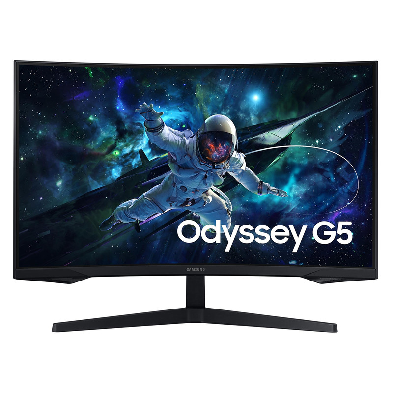 مانیتور خمیده گیمینگ 27 اینچ سامسونگ مدل Odyssey G5 G55C LS27CG552 با وضوح QHD، پنل VA و نرخ بروزرسانی 165 هرتزجدید