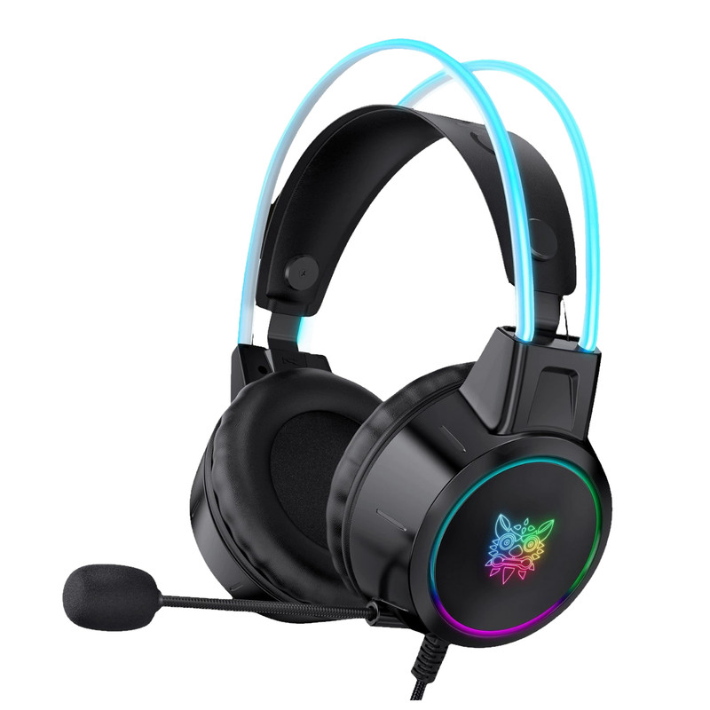هدست گیمینگ اونیکوما مدل X15 Pro، درگاه شارژ USB، دارای نورپردازی RGB، با قابلیت اتصال به چند دستگاهجدید
