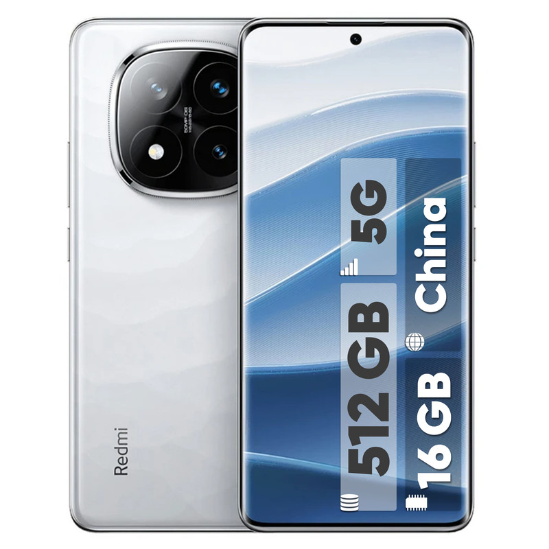 گوشی موبایل شیائومی مدل Redmi Note 14 Pro Plus 5G دو سیم کارت ظرفیت 512 گیگابایت و رم 16 گیگابایت - پک چین و رام گلوبالجدید