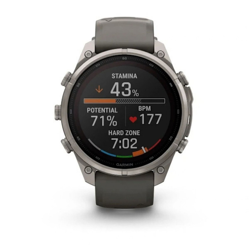 ساعت هوشمند 47 میلیمتری گارمین مدل Fenix 9 Pro Solar با بند سیلیکونی، سازگار با گوشیهای هوشمند اندروید و iOS، نسخه مج...جدید