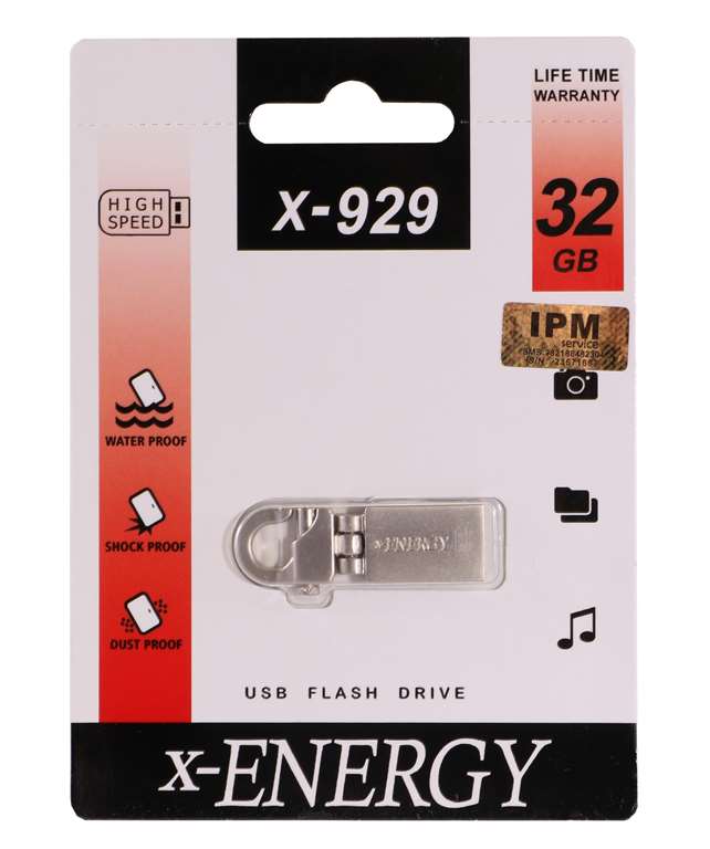 فلش مموری ایکس-انرژی مدل X-929 ظرفیت 32 گیگابایتجدید