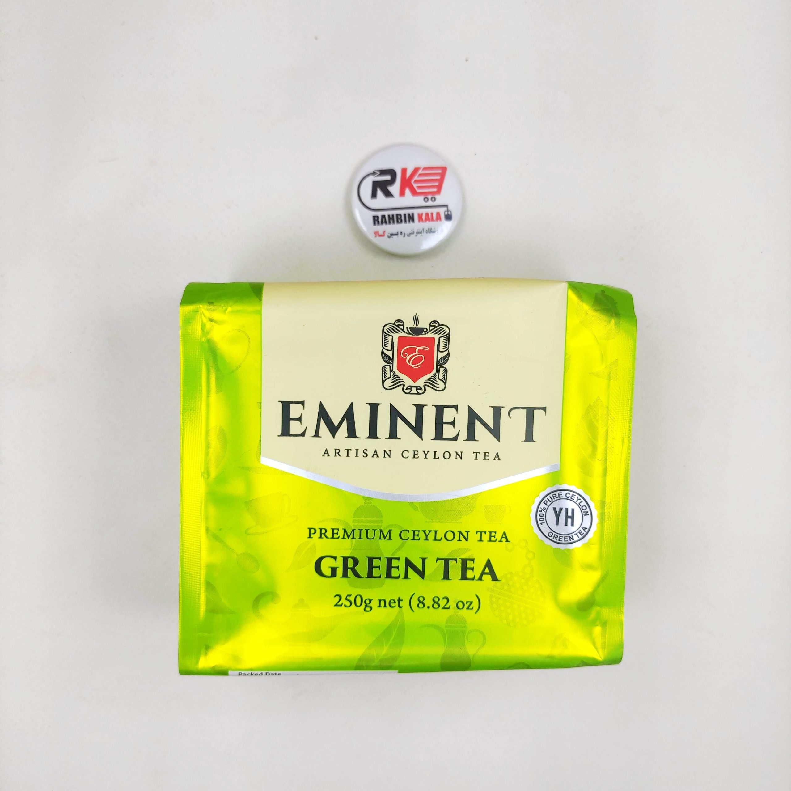 چای سبز امیننت Eminent مدل Green Tea وزن 250 گرم