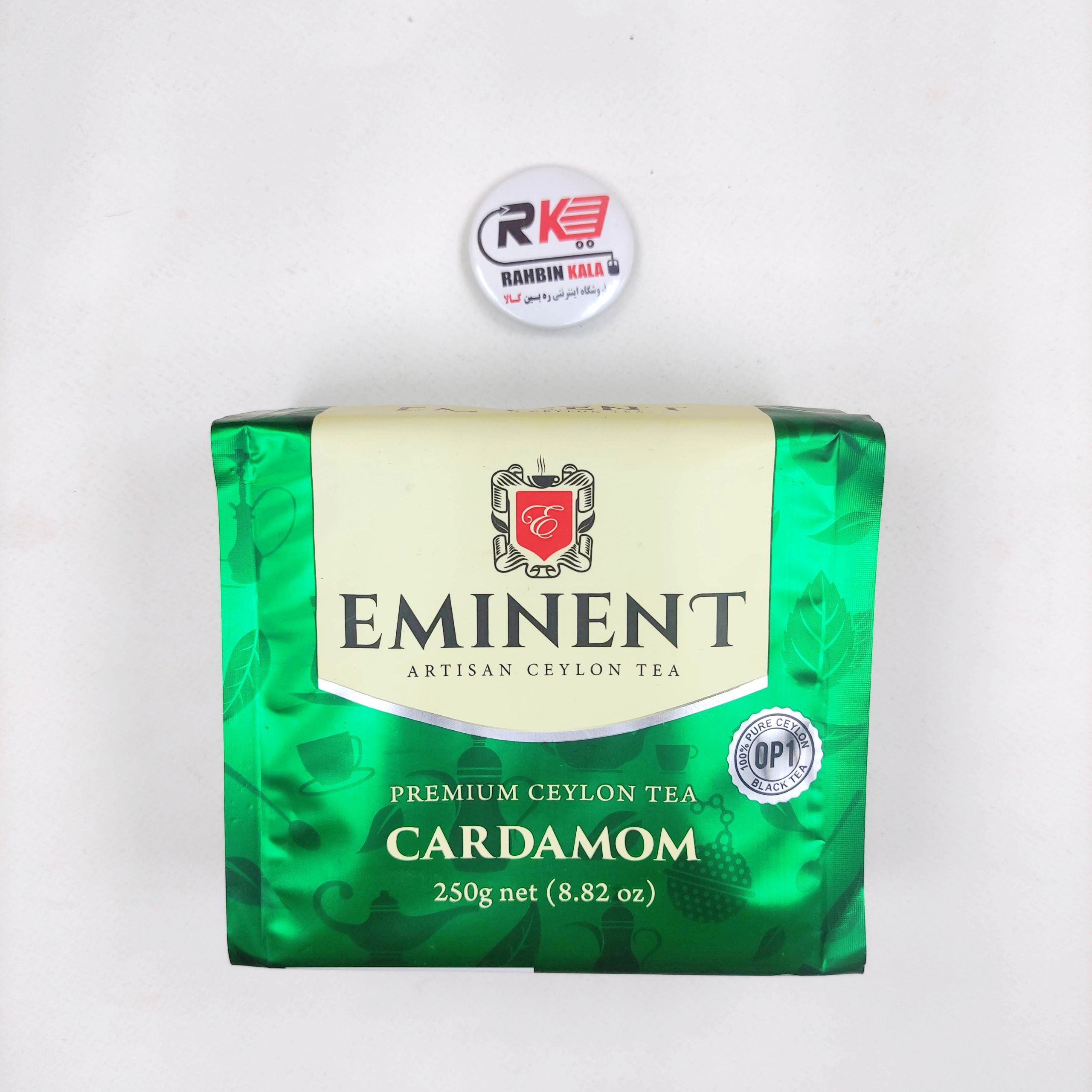 چای سیاه امیننت Eminent مدل هل دار Cardamom وزن 250 گرم