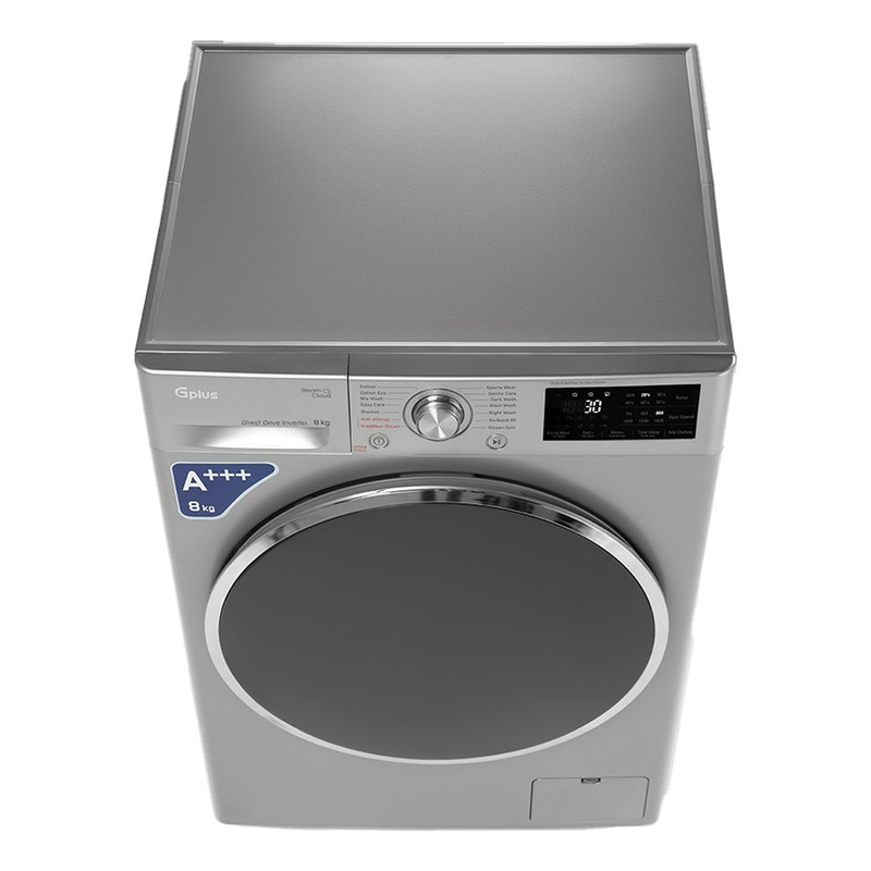 ماشین لباسشویی اتوماتیک جی پلاس مدل GWM-M880S ظرفیت 8 کیلوگرمجدید