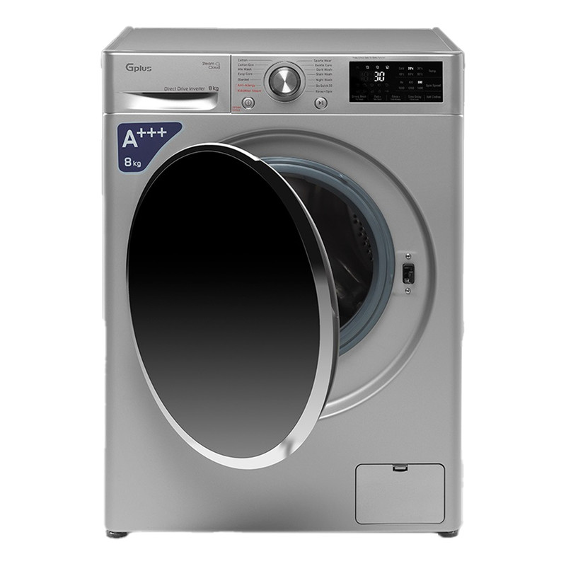 ماشین لباسشویی اتوماتیک جی پلاس مدل GWM-M880S ظرفیت 8 کیلوگرمجدید