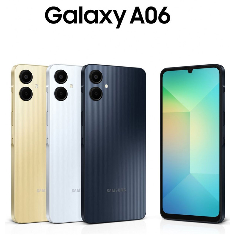 گوشی موبایل سامسونگ مدل Galaxy A06 دو سیم کارت ظرفیت 128 گیگابایت و رم 4 گیگابایتجدید