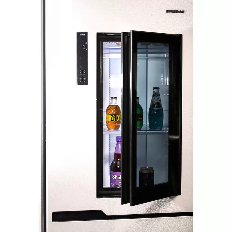 یخچال فریزر دوقلو 40 فوتاستیلون مدل STORM PLUS، دارای اخطار باز ماندن درب و یخساز دستی، ارتفاع 200، پهنای 65 و عمق 65...جدید