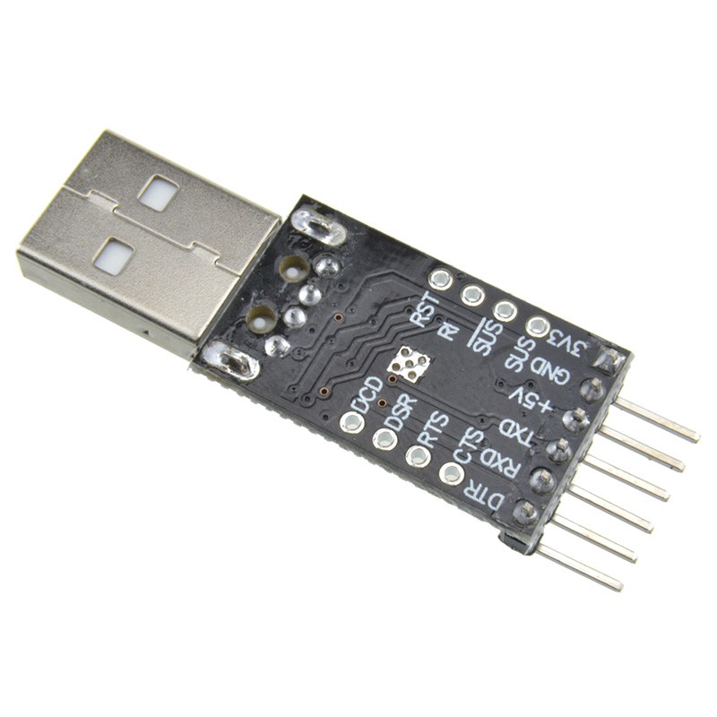 ماژول مبدل USB به TTL با تراشه CP2102 (برد مشکی)