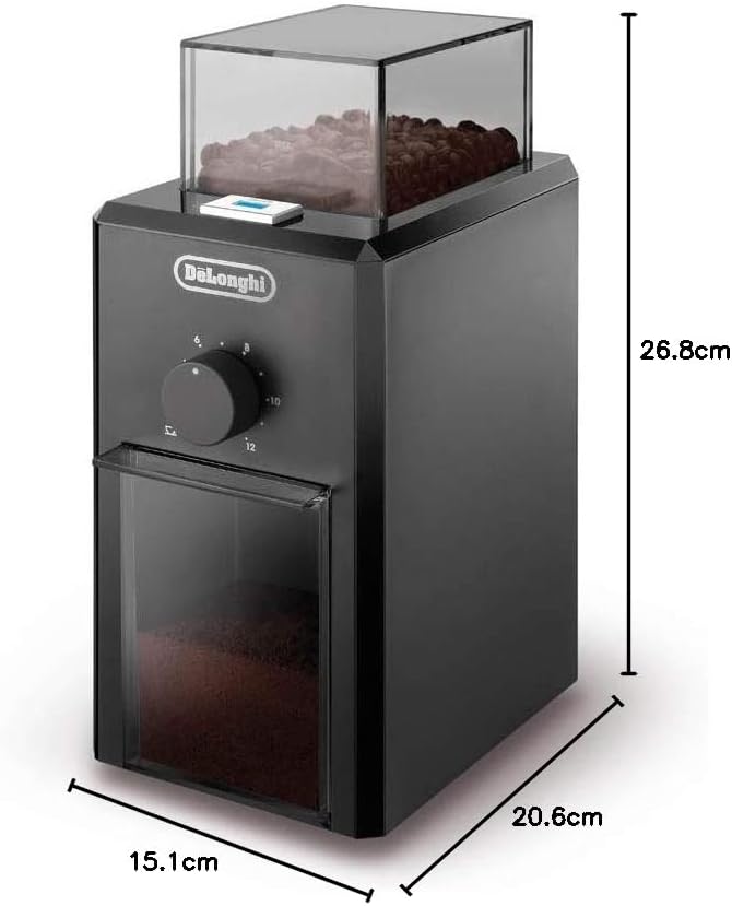 آسیاب قهوه دلونگی KG79 | آسیاب قهوه خانگی Delonghi با تنظیم دقیق