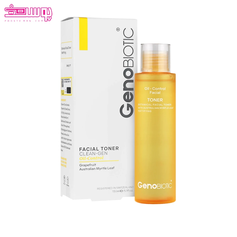 تونر ژنوبایوتیک مناسب پوست چرب حجم 150ml