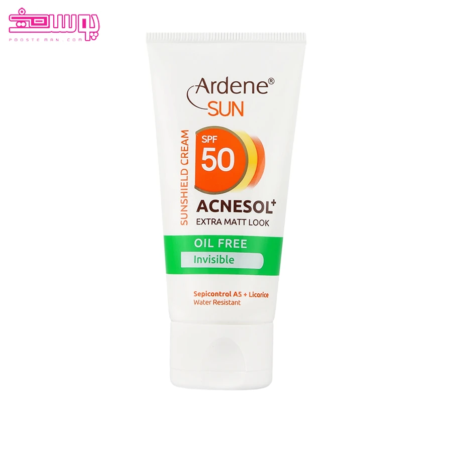 کرم ضد آفتاب آکنه سول آردن سان حجم 50ml