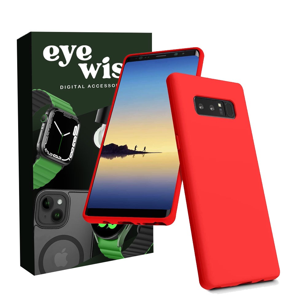 ویژه قاب گوشی سیلیکونی اصلی سامسونگ گلکسی Galaxy Note8 داخل موکت دار اصل