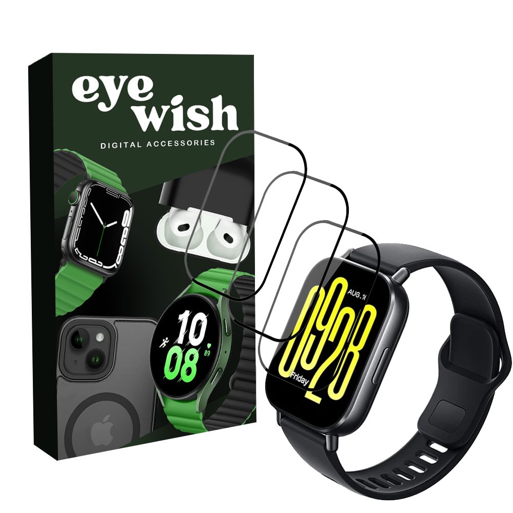 ویژه گلس ساعت هوشمند شیائومی مدل نانو مناسب برای ساعت شیائومی ردمی واچ پنج اکتیو Redmi Watch 5 Active اصل