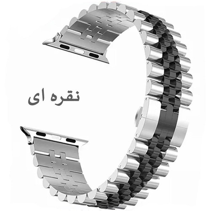ویژه بند آی ویش مدل 5bead dual color مناسب برای اپل واچ سری se 1 2 3 4 5 6 7 8 9 se2021 se2023 seAluminum سایز 41 میل...جدید