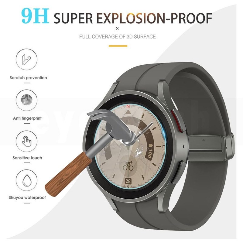 ویژه محافظ صفحه نمایش نانو آی ویش مدل PMMA مناسب برای ساعت هوشمند سامسونگ Galaxy watch 6 40 mm بسته سه عددی اصلجدید