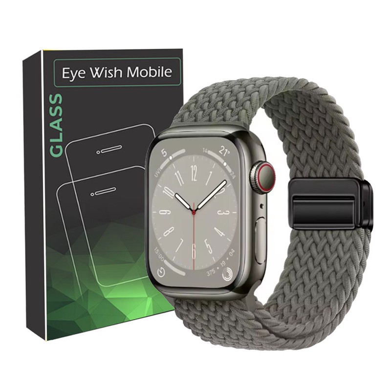 ویژه بند آی ویش مدل Braided Magntic مناسب برای ساعت هوشمند اسمارت واچ HW16 اصلجدید