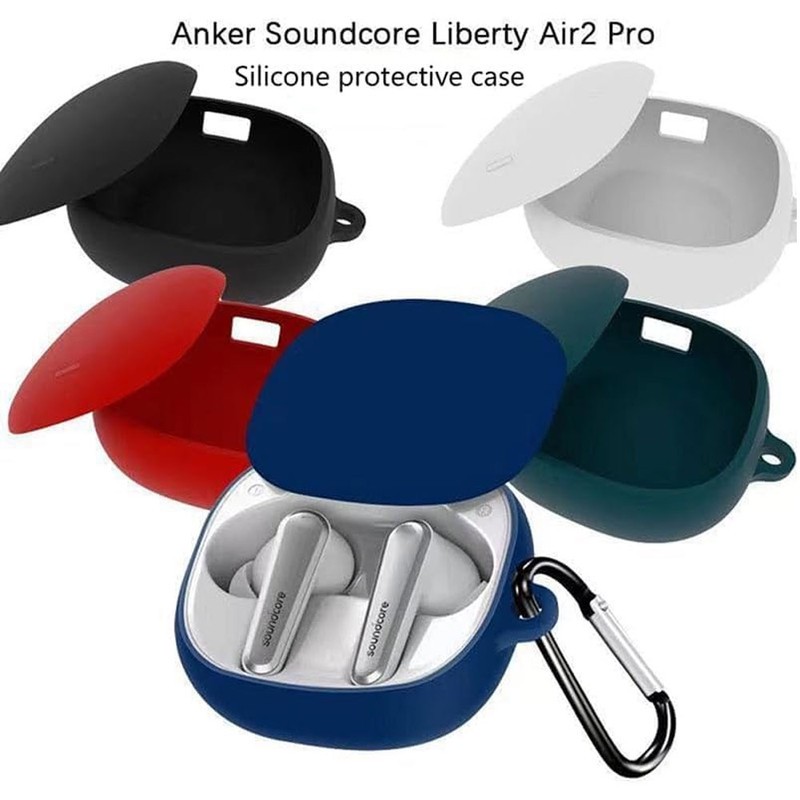ویژه کاور آی ویش مدل silicon type مناسب برای کیس هدفون بی سیم انکر SoundCore Liberty Air 2 Pro اصلجدید