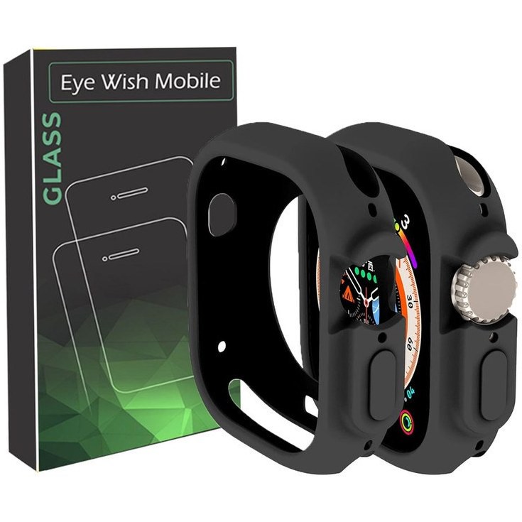 ویژه کاور آی ویش مدل Bumper مناسب برای اپل واچ Watch Ultra 2 Ultra 49mm اصلجدید