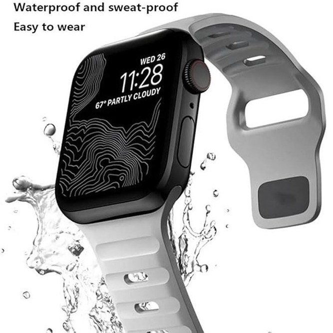 ویژه بند آی ویش مدل 1-SPIGEN SPORT مناسب برای اپل واچ سری SE 1 2 3 4 5 6 7 8 9 SE2021 SE2023 se ALUMINUM سایز 38 40 4...جدید