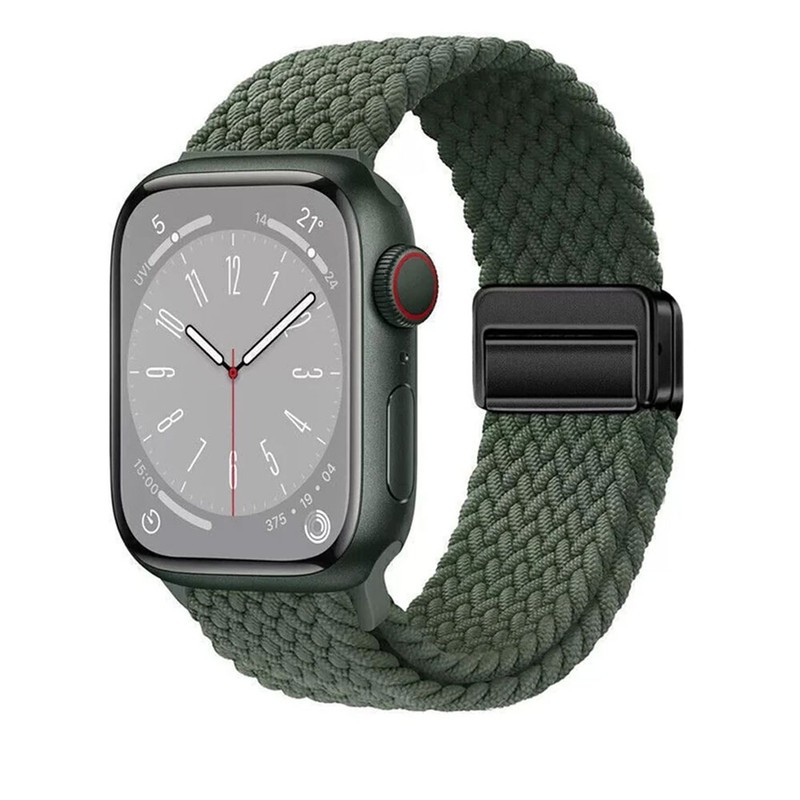 ویژه بند آی ویش مدل Solo loop مناسب برای اپل واچ سری SE 1 2 3 4 5 6 7 8 9 ALUMINUM سایز 41 میلی متری اصلجدید