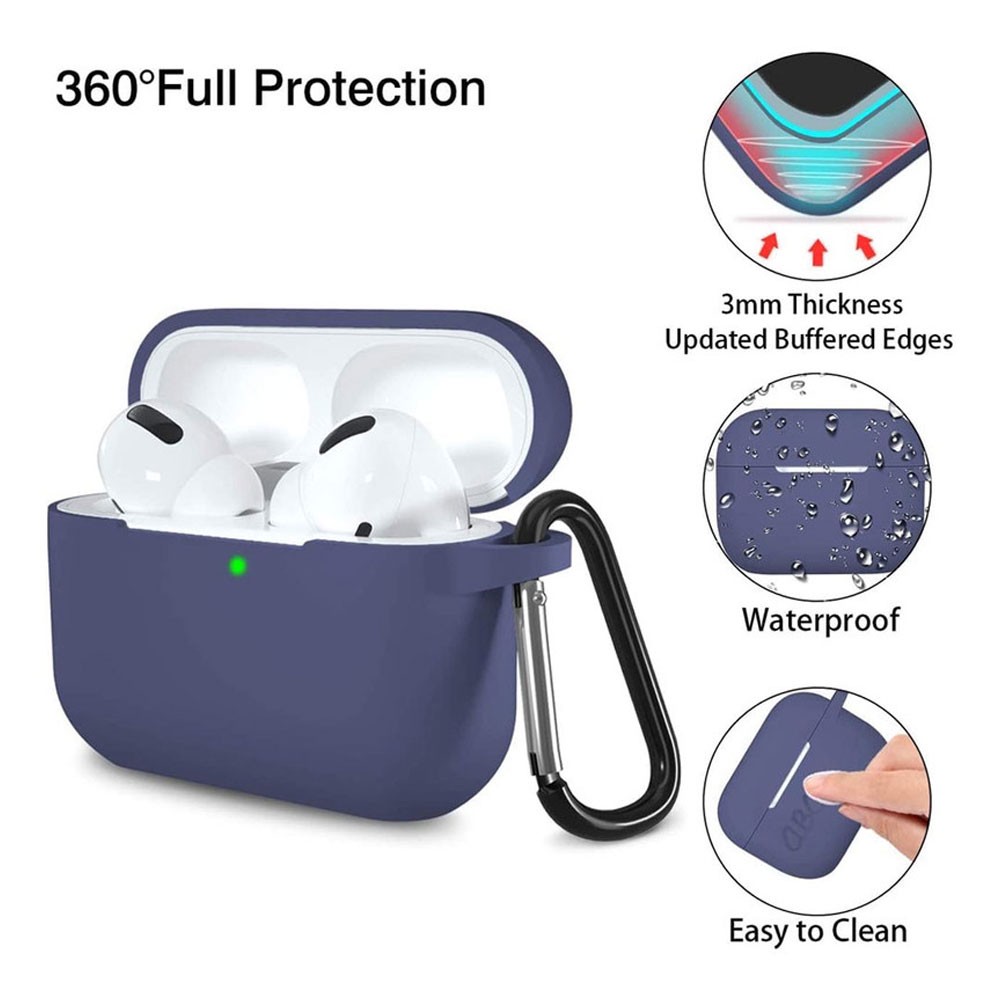 ویژه کاور کیس ایرپاد اپل مدل Silicone Case مناسب برای تمامی مدل های Apple AirPod اصلجدید