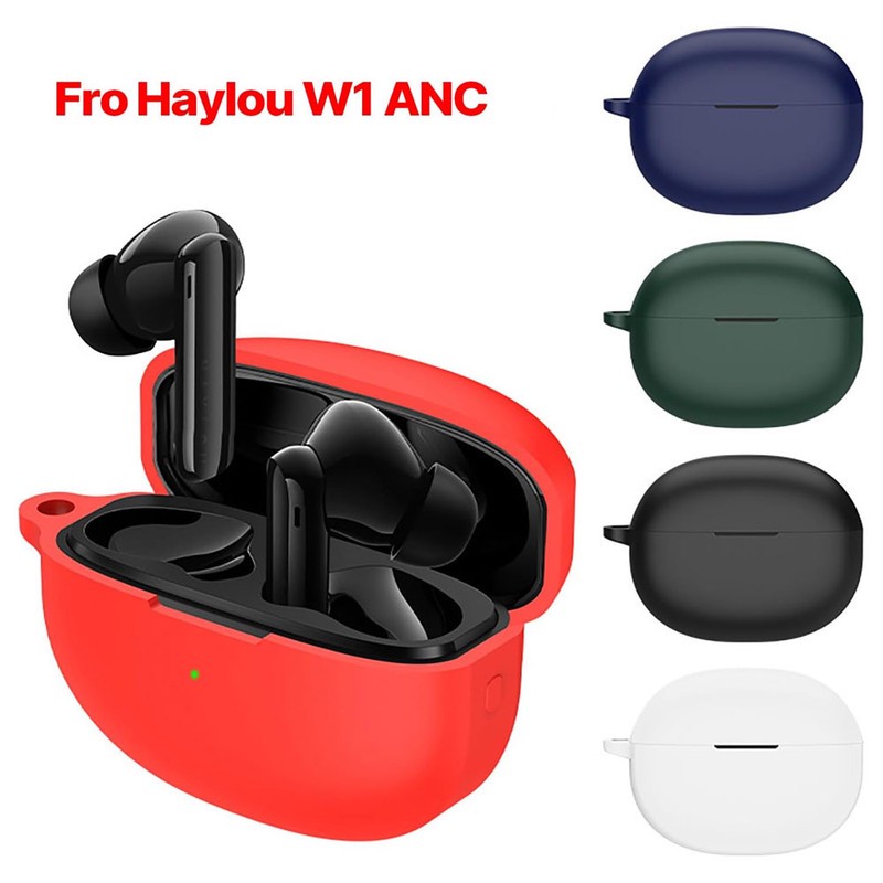 ویژه کاور آی ویش مدل silicon type مناسب برای کیس هدفون بی سیم هایلو W1 ANC اصلجدید