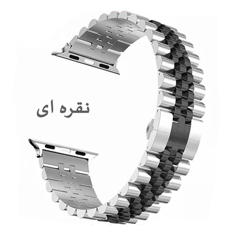 ویژه بند آی ویش مدل 5bead dual color مناسب برای اپل واچ سری se 1 2 3 4 5 6 7 8 9 se2021 se2023 seAluminum سایز 38 40 ...جدید