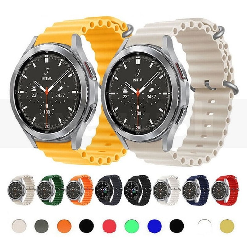 ویژه بند آی ویش مدل OCEAN LOOP -4 مناسب برای ساعت هوشمند سامسونگ GALAXY WATCH 4 5 6 سایز 40 42 43 44 45 46 47 میلی مت...جدید