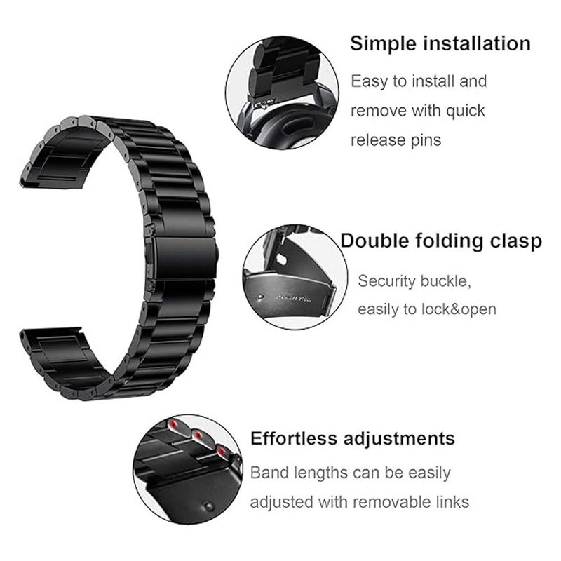 ویژه بند آی ویش مدل 3bead Loop-CR مناسب برای ساعت هوشمند آی می لب W02 22mm اصل