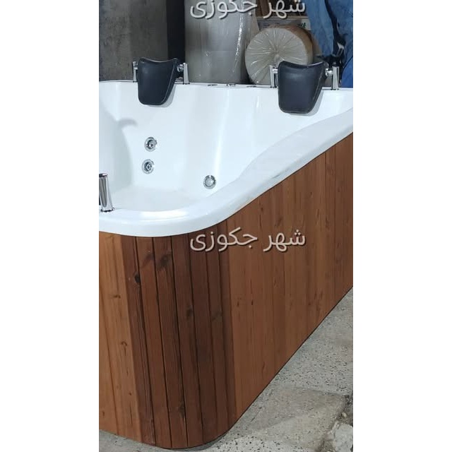جکوزی 4 نفره فول کروم تیپ پنججدید