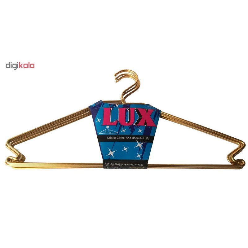 چوب لباسی لوکس کد 077 بسته 6 عددیمدل 2