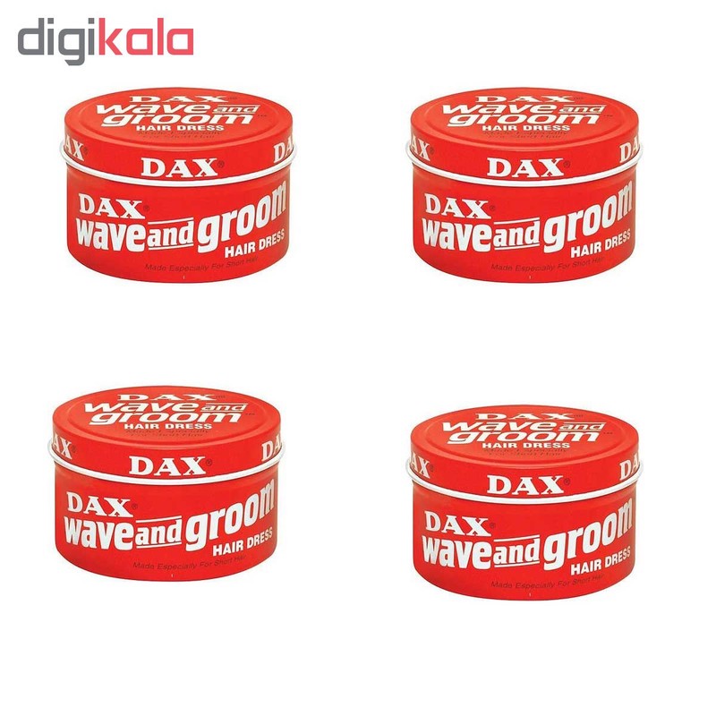 واکس مو داکس مدل Wave And Groom حجم 99 میلی لیتر مجموعه 4 عددیجدید
