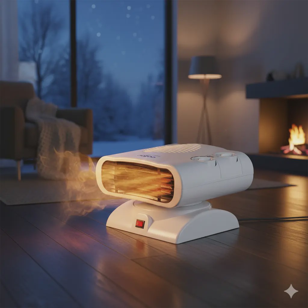 بخاری برقی چرخان PoTop مدل MaxRotateجدید