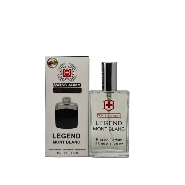 عطر جیبی مردانه سوئیس آرمی مدل مونت بلنک لجند حجم 55 میلی لیتر