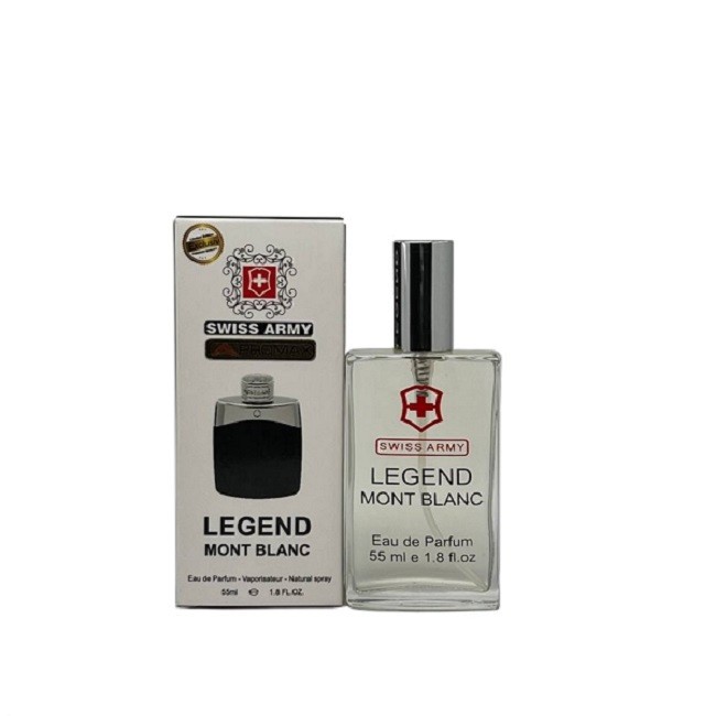 عطر جیبی مردانه سوئیس آرمی مدل مونت بلنک لجند حجم 55 میلی لیتر