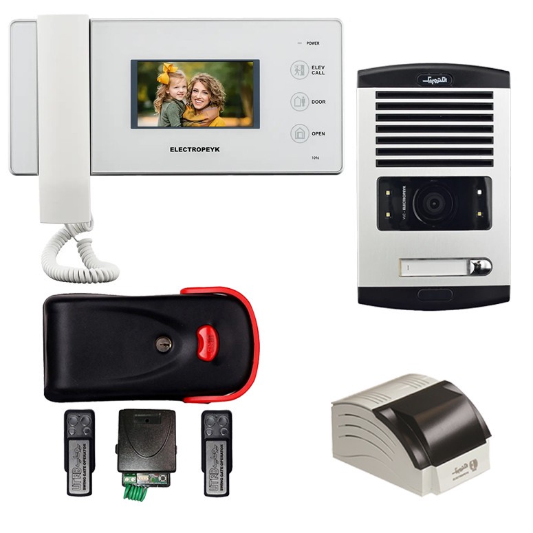 دربازکن تصویری الکتروپیک مدل FD1086110961093 ریموت دار