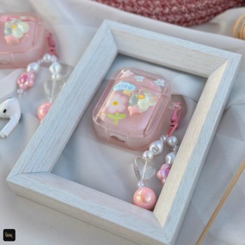 قاب ایرپاد گل کریستالی (Airpods Case Flower Crystal) (LP434)جدید