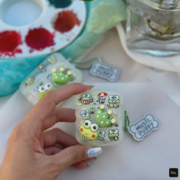 قاب گوشی قورباغه شاد (Airpods Case Happy Frog) (LP441)جدید