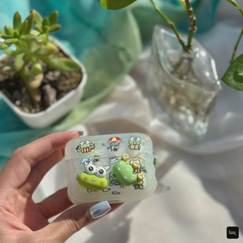 قاب گوشی قورباغه شاد (Airpods Case Happy Frog) (LP441)جدید
